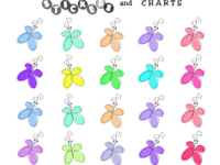 cute butterfly stickers