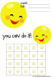 Stickers  Kids on Smiley Face Behavior Charts For Kids From Stickers And Charts