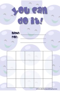 I Can Do It Chart Printable
