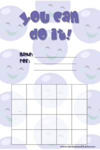 Sticker Chart Template Printable