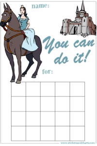 Horse Sticker Chart