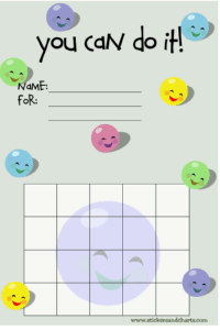 Smiley Face Behavior Chart