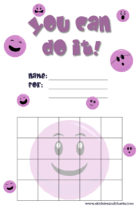 Smiley Face Behavior Chart Kindergarten