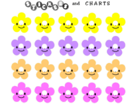 printable flower stickers