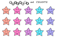 star stickers multicolor