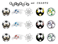 soccer ball stickers