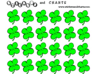 4-leaf clover stickers